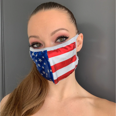 American Flag Rave Mask - Grumps Collection