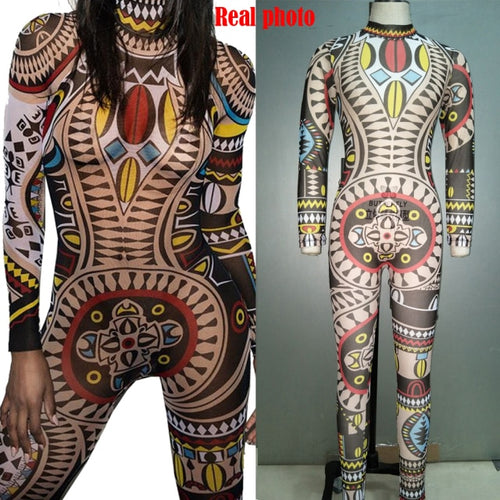 Buy BLACK TRIBAL Tattoo Bodysuit, Mesh Bodysuit, Festival Bodysuit, Rave  Bodysuit, Printed Bodysuit, Fake Tattoo Costume, Burning Man Outfit Online  in India 
