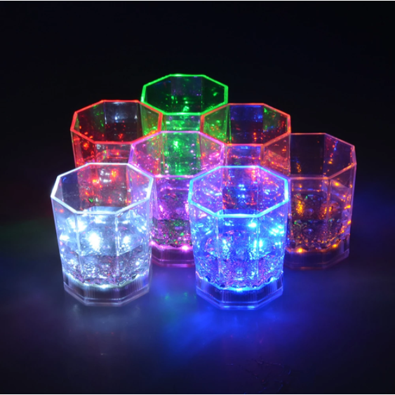 LED Whiskey Glasses.