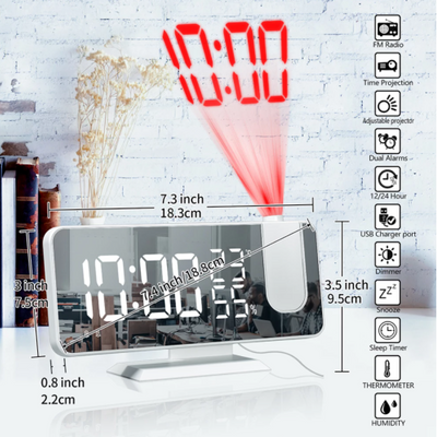 LED Digital Alarm Clock.